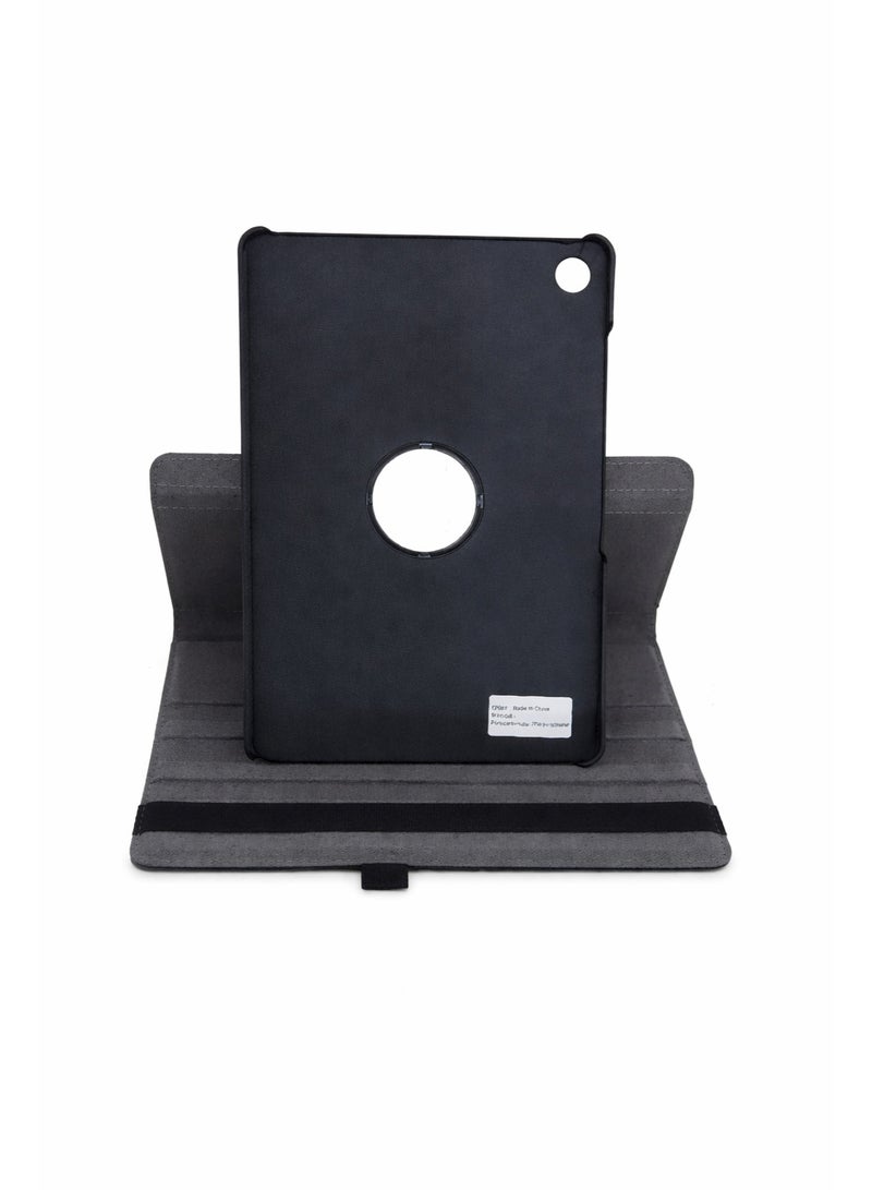 جراب حماية كامل أنيق لتاب سامسونج A9 Plus دوّار 360° يعمل كإستاند بزوايا متعددة لمشاهدة مريحة، مزوّد بقلم تاتش هديه لسهولة الاستخدام - Image 3